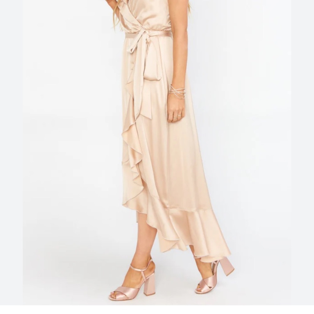 Show me Your MUMU Samantha Wrap Dress